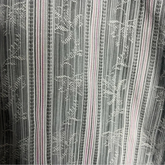 Tommy Bahama Palm Tree Stripe Button Up Shirt Size Large - Picture 4 of 6